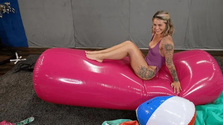 Madi B Does More Inflatable Deflate-Destroy