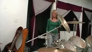 Drumset Handjob