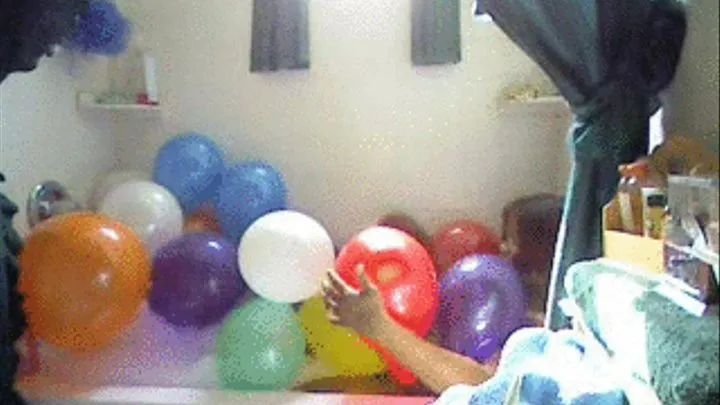 Balloons and Bubble Bath