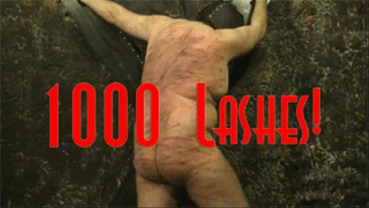 1000 lashes! NEW WHIPPING RECORD!