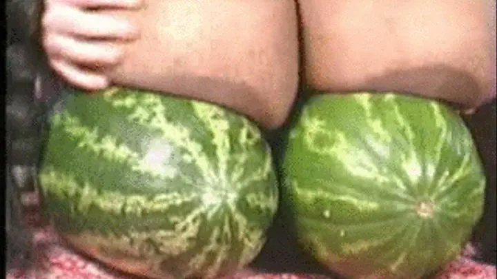 TWIN TOWERS in Watermelon Tits