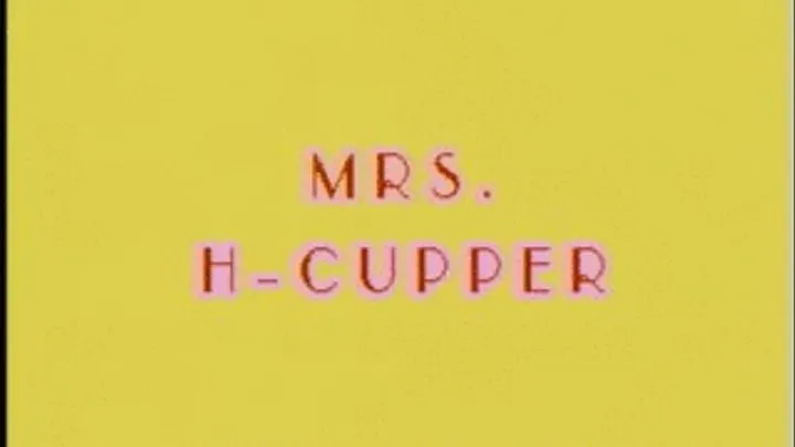 Mrs.HH Cupper (FULL SHOOTING)