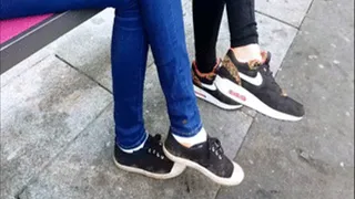 In Front Of 4 Hot Sneakers