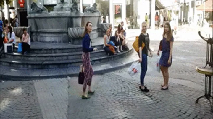 Belgian Ladies Group at Fountain