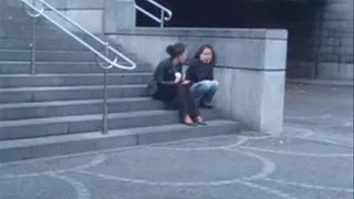 Candid High Heels & Boots on stairs