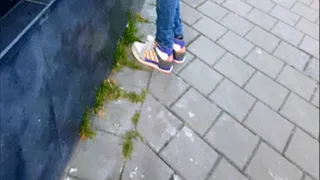 Window Cleaning Lady in France