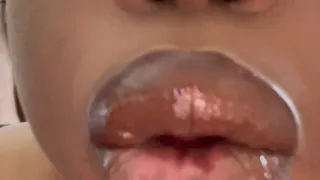 POV Natural Big Lips Being A Tease