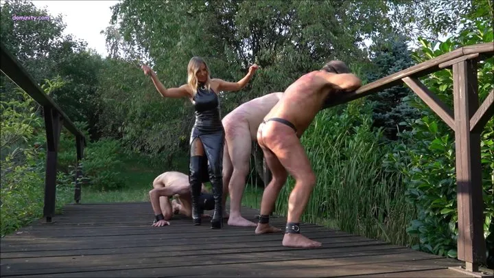 Punishment on the bridge at The OWK