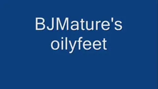 BJ's oily feet