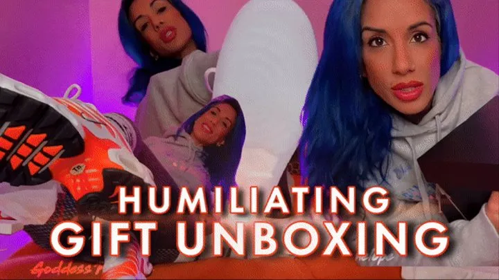 Humiliating Gift Unboxing