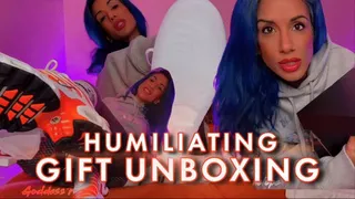 Humiliating Gift Unboxing