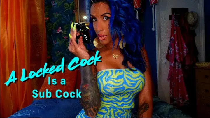 A Caged Cock is a Submissive Cock