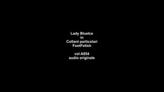 A854 Lady BlueIce in Collant particolari