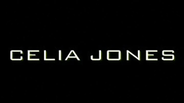Celia Jones masturbating in white nylons