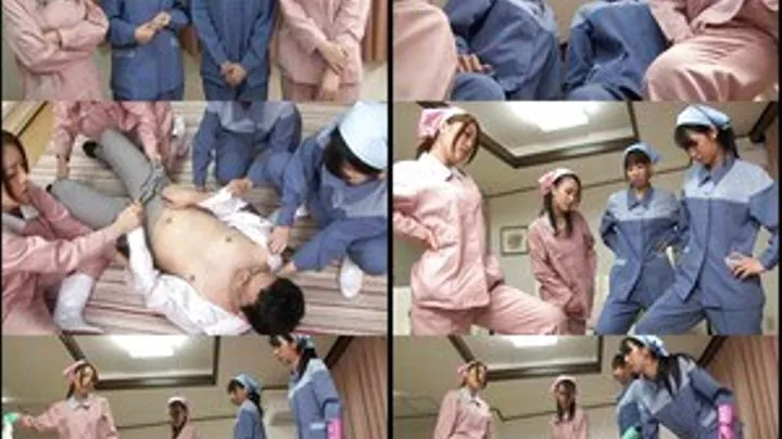 Naughty Nurses Play With Their Patient - Part 1 (Faster Download)