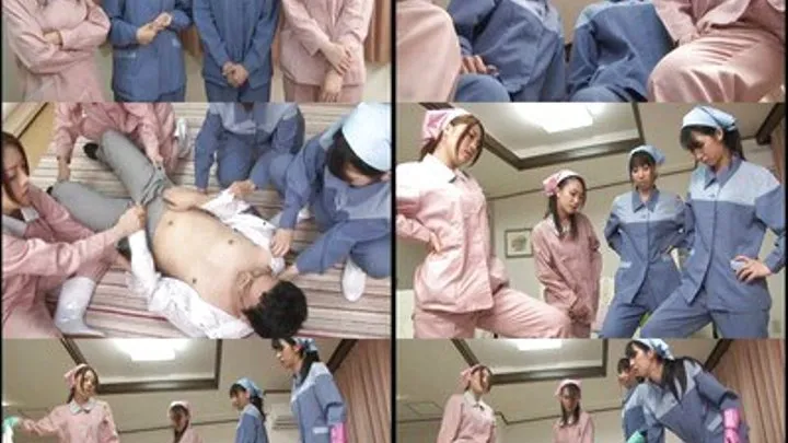 Naughty Nurses Play With Their Patient - Part 1