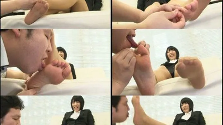 Secretary Uses Sexy Feet To Seduce Boss - Part 2