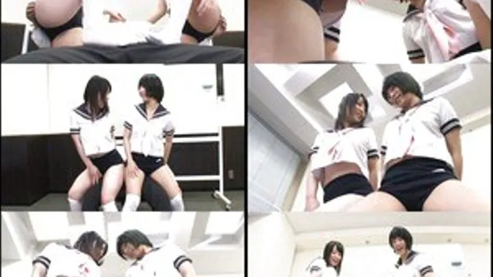 Schoolgirls Double Team Their Classmate - Part 2 (Faster Download)