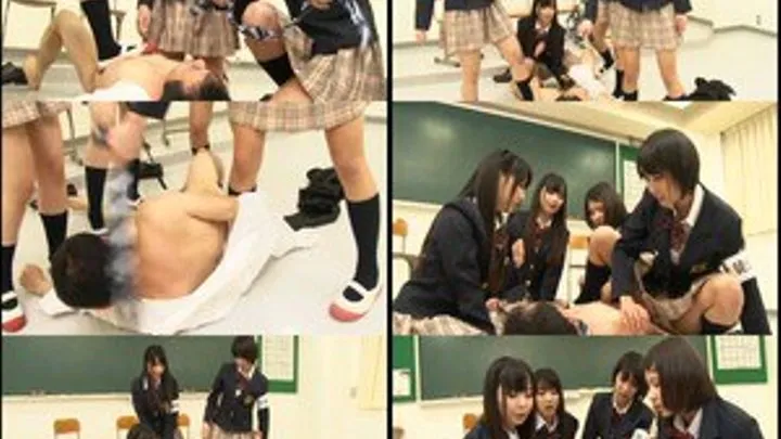 Naughty Schoolgirls Give Teacher Their Own Lesson - Part 2 (Faster Download)