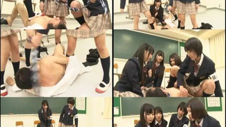 Naughty Schoolgirls Give Teacher Their Own Lesson - Part 2