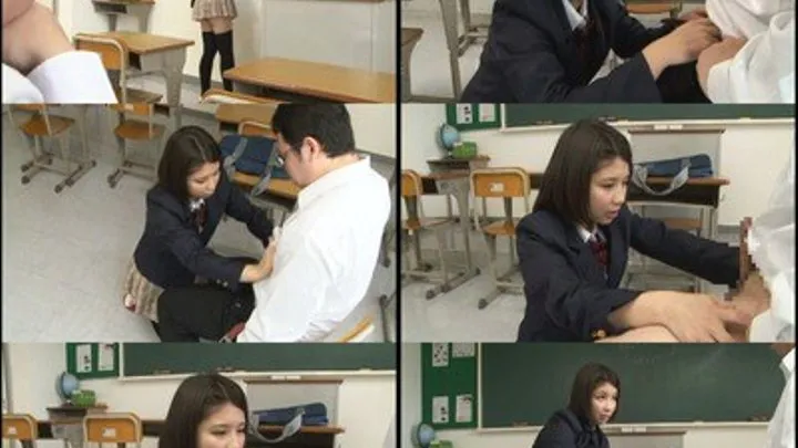 Schoolgirl's Private Lesson is to Dominate Her Teacher! - Part 1