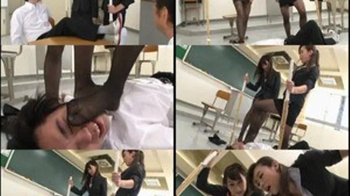 Female Faculty Members Punish the Bad Male Teacher! - Part 1 (Faster Download)