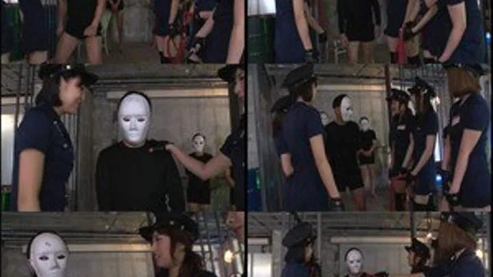 Police Officers Humiliate Prisoners in Masks! - Part 2 (Faster Download)