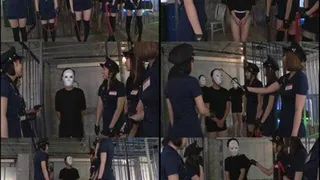 Police Officers Humiliate Prisoners in Masks!