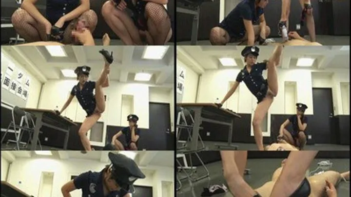 Police Women Strip and Humiliate Burglar! - Part 4 - NFDM-436