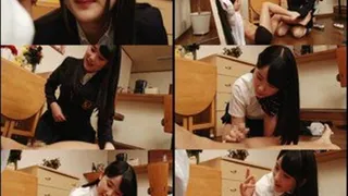 Schoolgirl Tying and Male Classmate to Cum, Twice! - Part 2 - NFDM-494 (Faster Download)