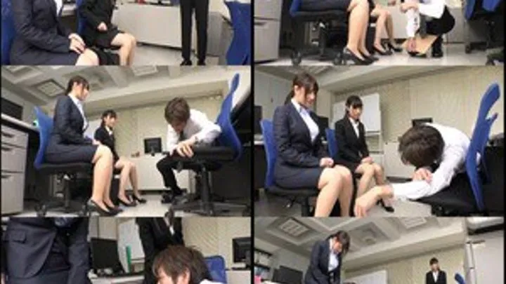 Office Ladies Their Toes Down Boss' Throat as Punishment! - Part 1 - NFDM-493 (Faster Download)