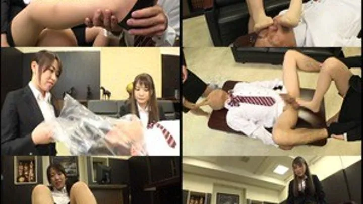 Women Disciplining Employee with Foot Domination! - Full version - NFDM-493 (Faster Download)