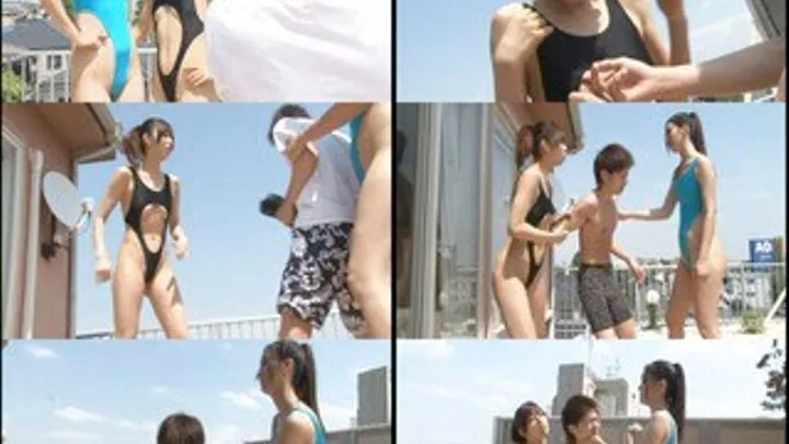 Babe in Swimsuits Trample Boytoy Part 1 - NFDM-306 (Faster Download - )