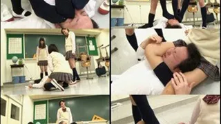 Humiliating the Teacher in the Face and on his Cock! - Part 2 (Faster Download)