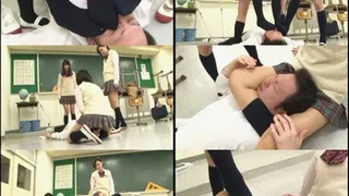 Humiliating the Teacher in the Face and on his Cock! - Part 2