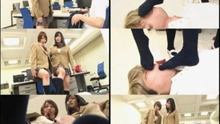 Brutal Ladies in Uniform Bind an Office Worker! - Part 1 (Faster Download)