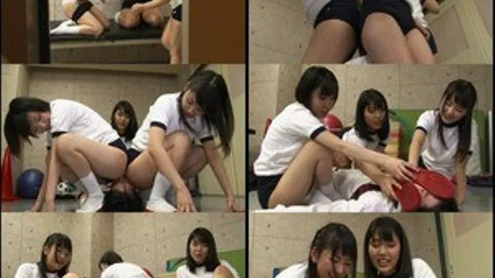 Three Horny Ladies Smother Spying Man! - Full version - NFDM-423B (Faster Download)