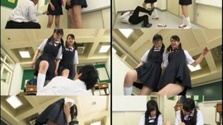 Schoolgirls Like To Bust Balls and Face Sit! - Part 1 - NFDM-361 (Faster Download)