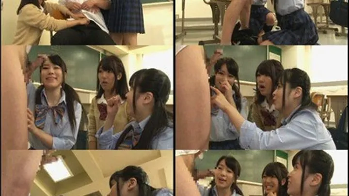 Schoolgirls Terrorize Nerdy Classmate! - Part 2 - NFDM-374