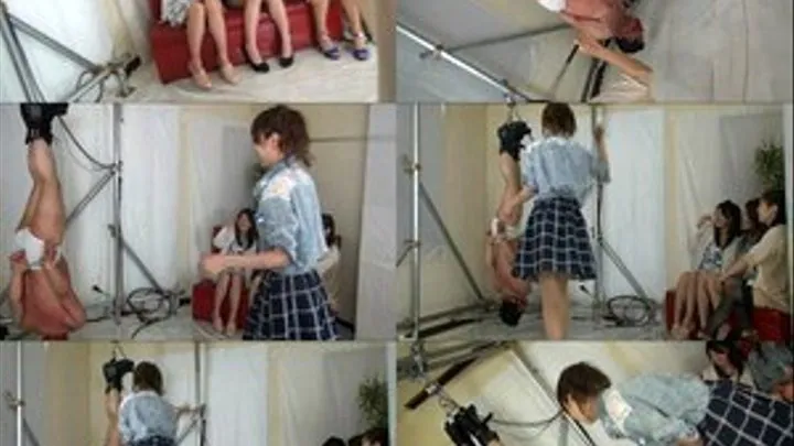 Hung Upside Down and Whipped by Mistresses! - Part 4 (Faster Download)