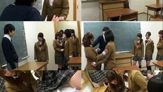 A Mob of Schoolgirls Kick the Filthy Teacher! - Part 1 (Faster Download)