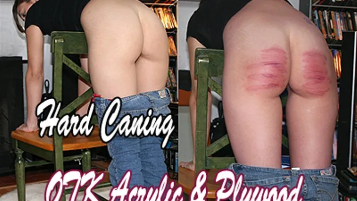 Tilly- Her Third Trip Back! Bare Bottom Caning OTK Acrylic and Plywood Paddling! ( Part 1)