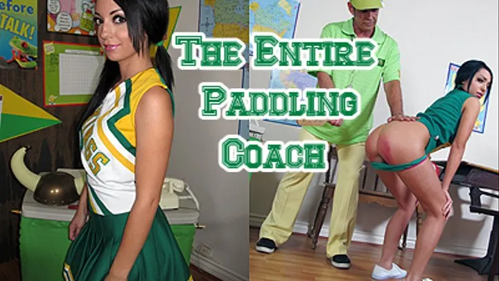 The Paddling Coach- Full Version Starring Real College Coed Noir