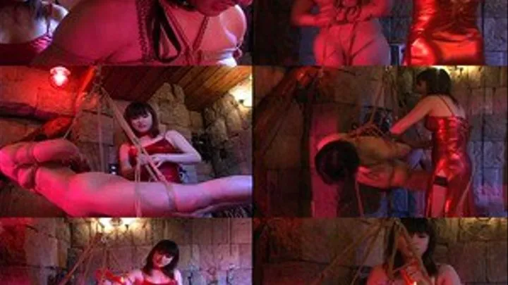 Slave Wrapped in Rope and Drenched in Hot Molten Wax! - Part 2 - SADSP-001 (Faster Download) - by SADS