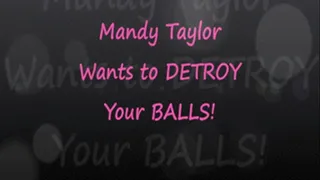 Mandy Taylor Wants to Destroy YOUR Balls