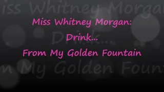 Miss Whitney Morgan: Drink From My Fountain