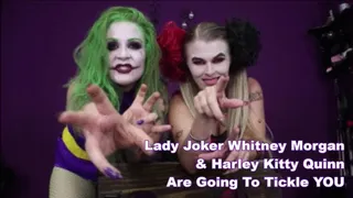 Lady Joker Whitney Morgan & Harley Kitty Quinn Are Going To Tickle YOU