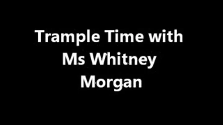 Trample Time with Ms Whitney Morgan!