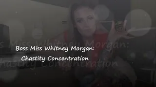 Boss Whitney Morgan Chastity Concentration - pt1