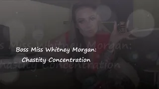 Boss Whitney Morgan Chastity Concentration - pt1